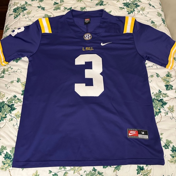 Nike Other - Men's Nike Odell Beckham Jr Purple LSU Tigers Game Jersey